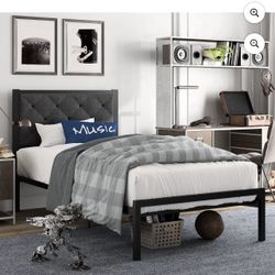 Twin Bed With Matress