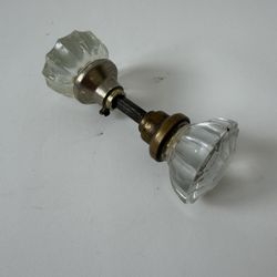 Antique Crystal Glass Door Knob