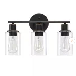 17 in. 3-Light Bathroom Light Fixtures Oil Rubbed Bronze Vanity Light