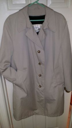 New!! Men's raincoat khaki 44 reg