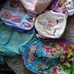 Assorted Backpacks Clean $4.00 Each Or All For $15.00