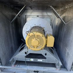 Industrial Exhaust Fan / Spray Booth Ventilation System – 50 HP Baldor Motor