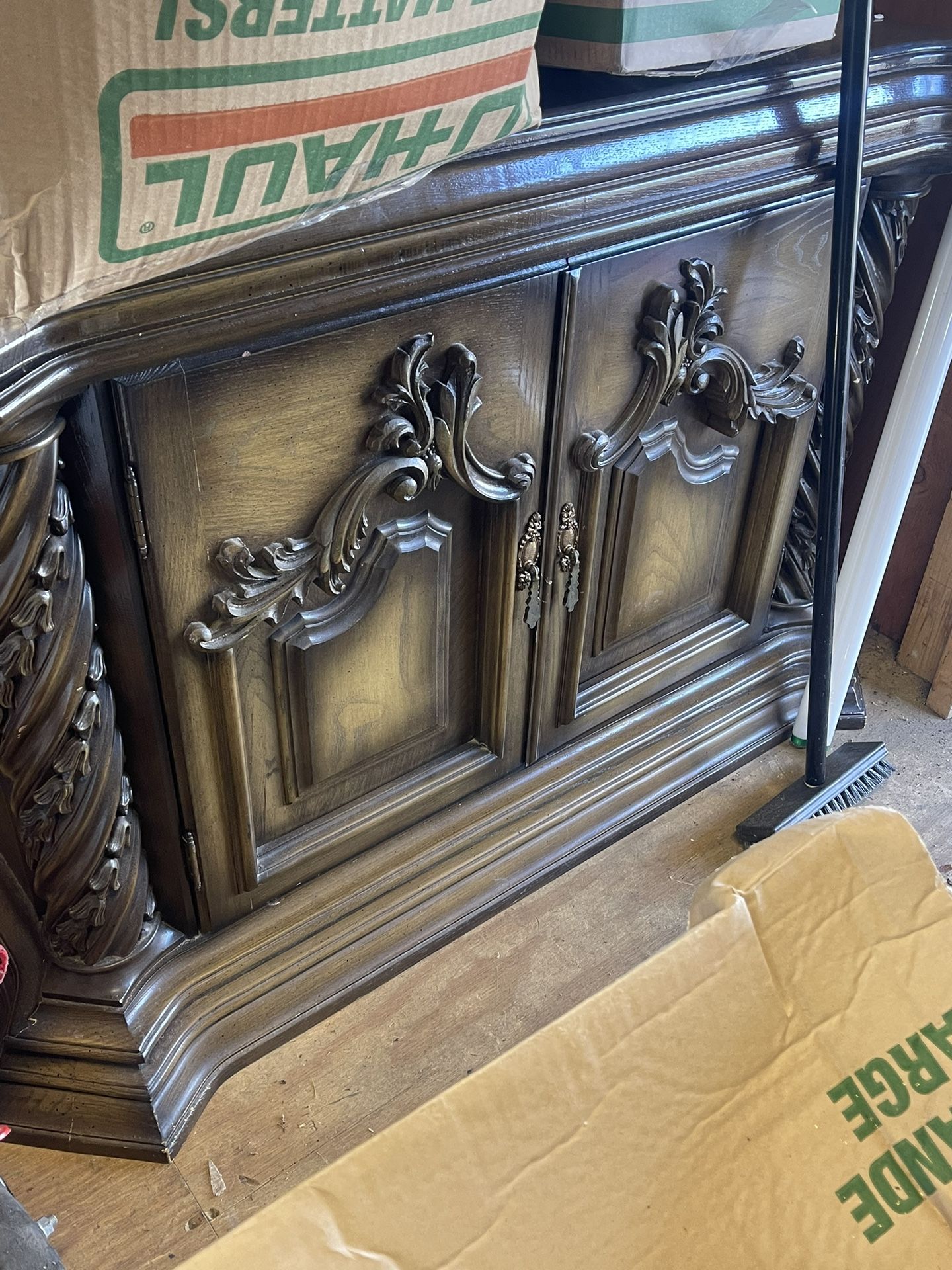 Chest shelves storage tv stand dresser