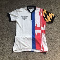 Vintage NCVC Champion Cycling Jersey - Medium 
