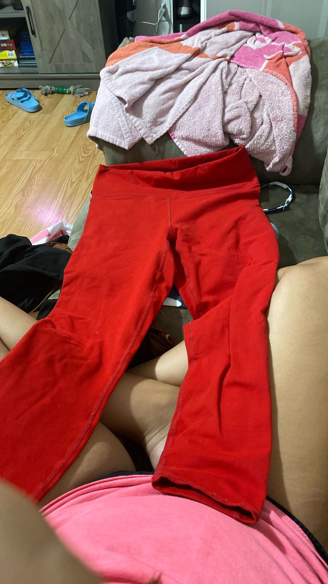 Fabletics Red Leggins