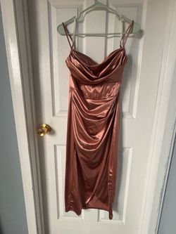 Satin Windsor Midi Dress XL