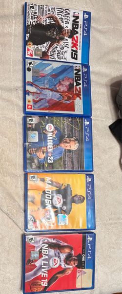 PS4 Sports Games Bundle – Lot of 5