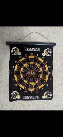 Washington Redskins NFL Dartboard (Magnetic Darts)