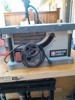 10" porter cable table saw