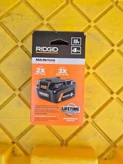 RIDGID
18V 4.0 Ah MAX Output Lithium-Ion Battery