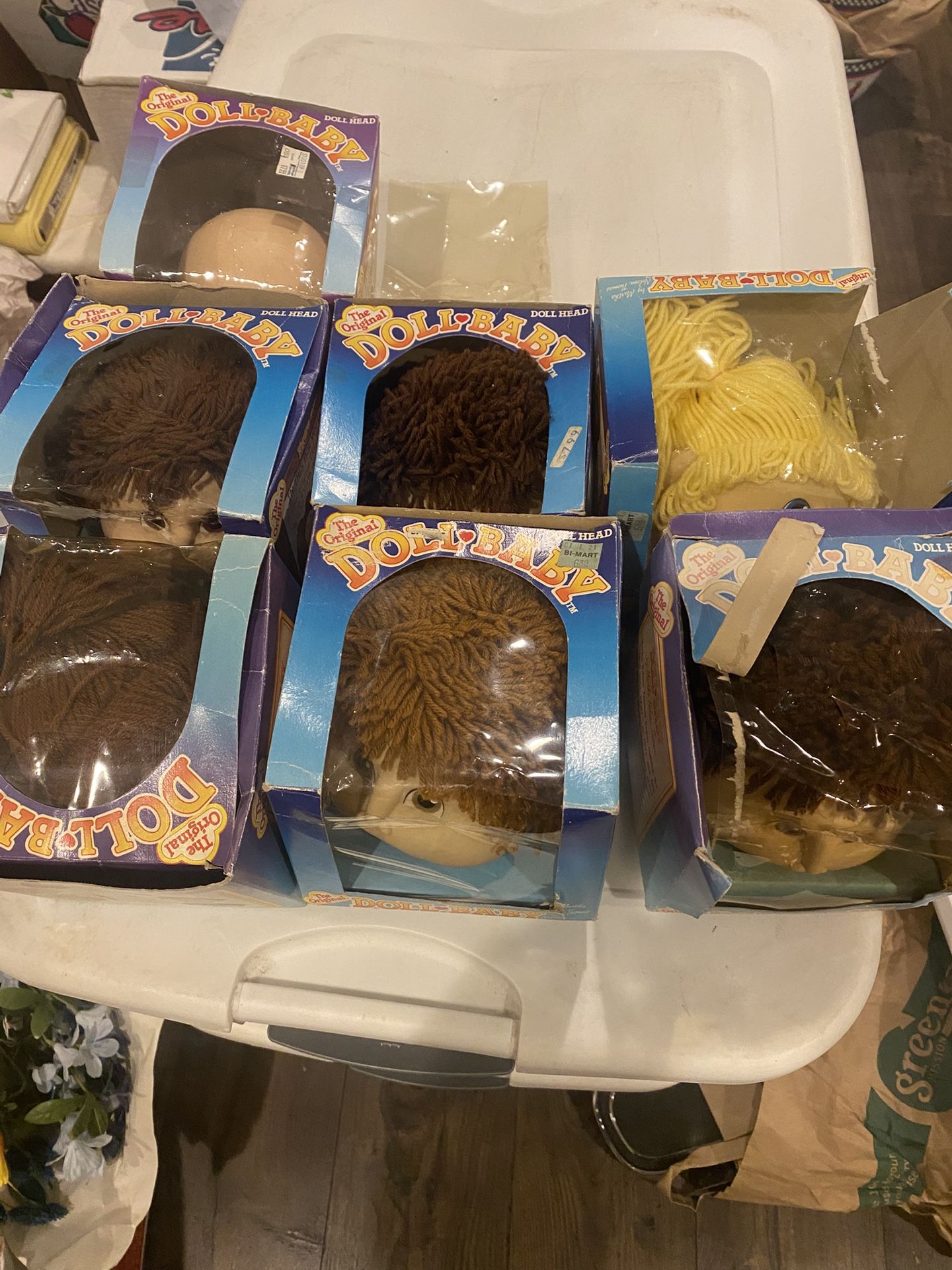 Doll Baby Cabbage Patch Heads. $5 Each Or $20 For All . 