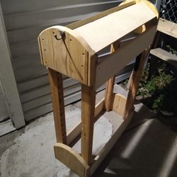 Wooden Saddle Stand (Burro Para Montura)