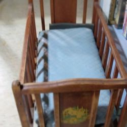 Antique Doll Bed