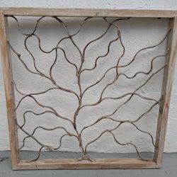 Adorno único de raíces de árbol hecho a mano