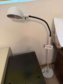 Adjustable Metal Lamp, 60"h