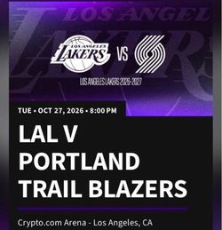 LAL V Trail Blazers