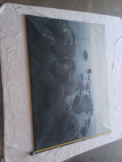 Big picture of water and rocks