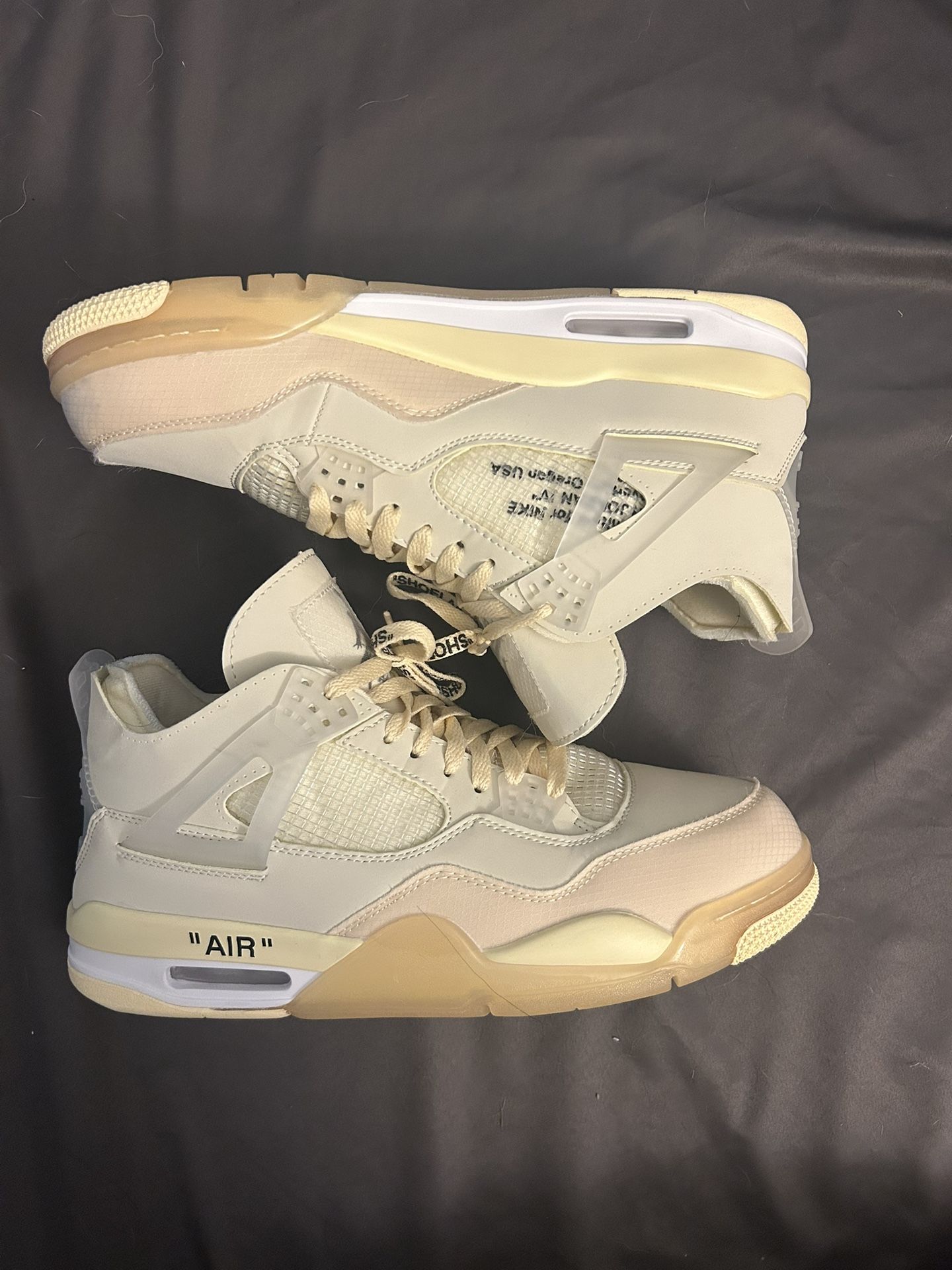 Off white Jordan 4 R3ps Size 12