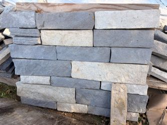 Premium Cream-Gray Stone Veneer — $7/sq ft (Custom Colors Available)