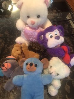 Teddy bears/stuffed animals/all $5