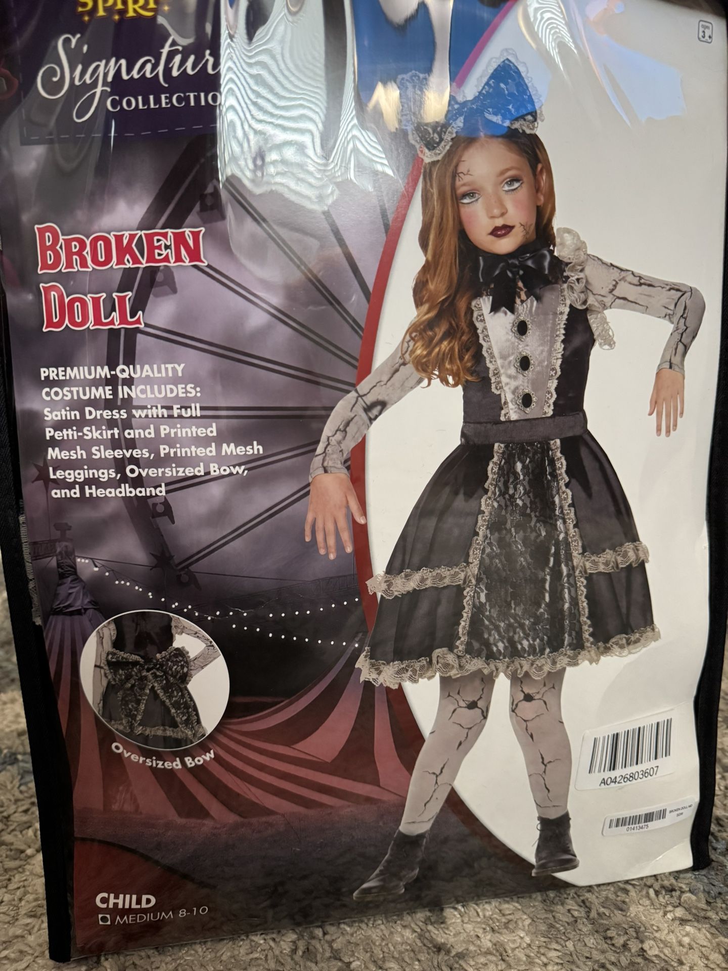 Spirit Halloween - Broken Doll Costume