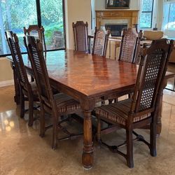 Spanish Style Dining Room Table