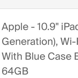 ipad 10th gen 10.9 inch 