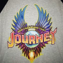 Journey 2014 Tour San Francisco Wings Logo Baseball Jersey