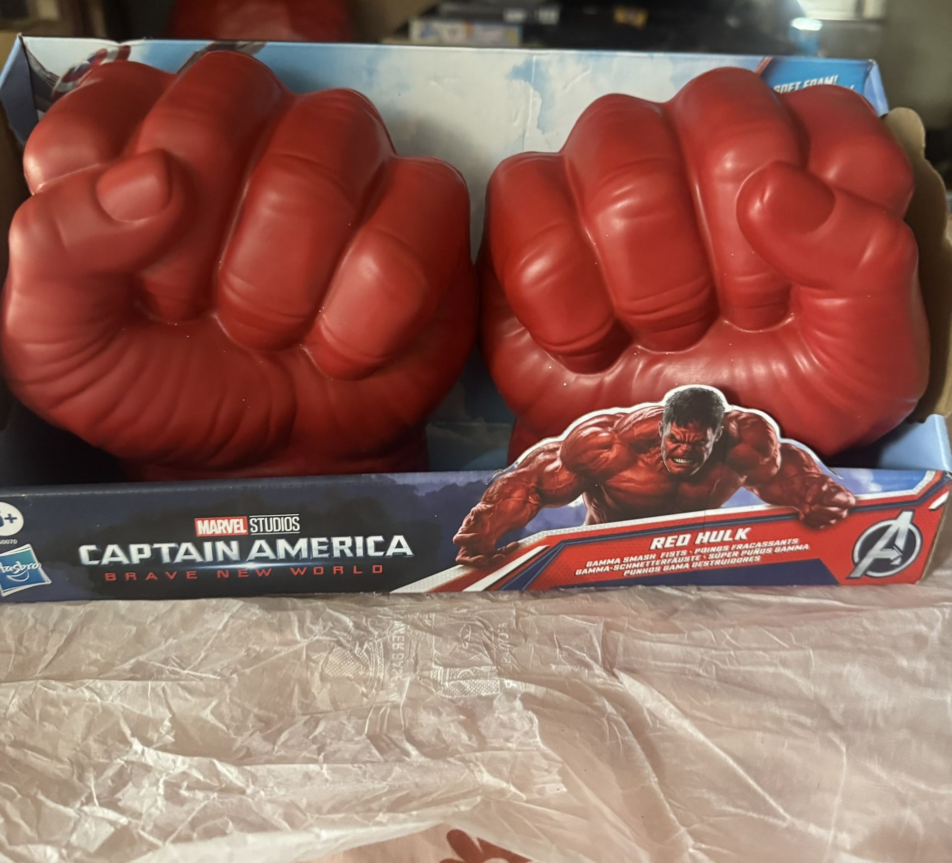 Captain America Red Hulk Fist
