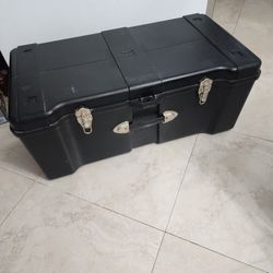 Black Plastic Storage Container 