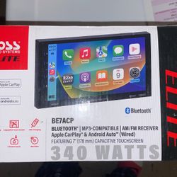 BOSS AUDIO SYSTEMS RADIO SCREEN