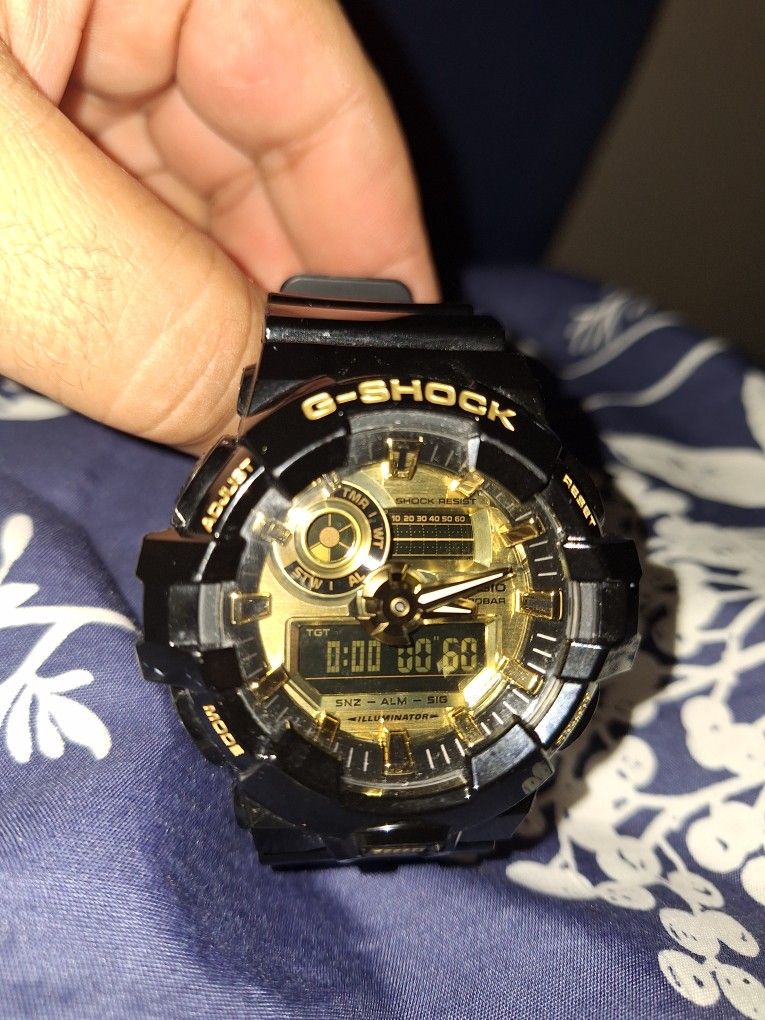 Black G Shock Men's Wrist Watch