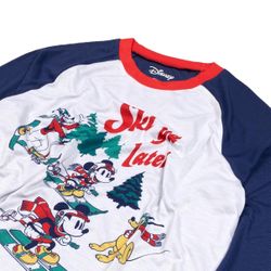 Disney Mickey & Friends "Ski You Later" long-sleeve t-shirt
