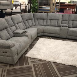 3pc Power Reclining Sectional 