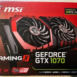 MSI Gaming GTX 1070 8 GB