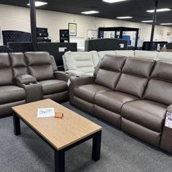 Recliner Sofa & Loveseat. 🚚WE DELIVER🚚