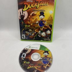 Ducktales Remastered Xbox 360 Capcom Disney Microsoft 2013 Game And Case 