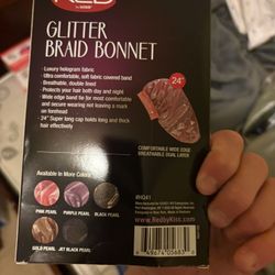 Pink Glitter Bonett 