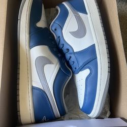 Jordan 1 Low True Blue Used Size 9.5