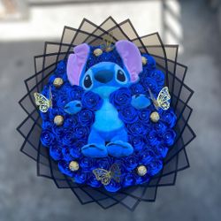Stitch Ribbon Roses Bouquet