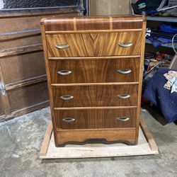 Art Deco Waterfall Dresser