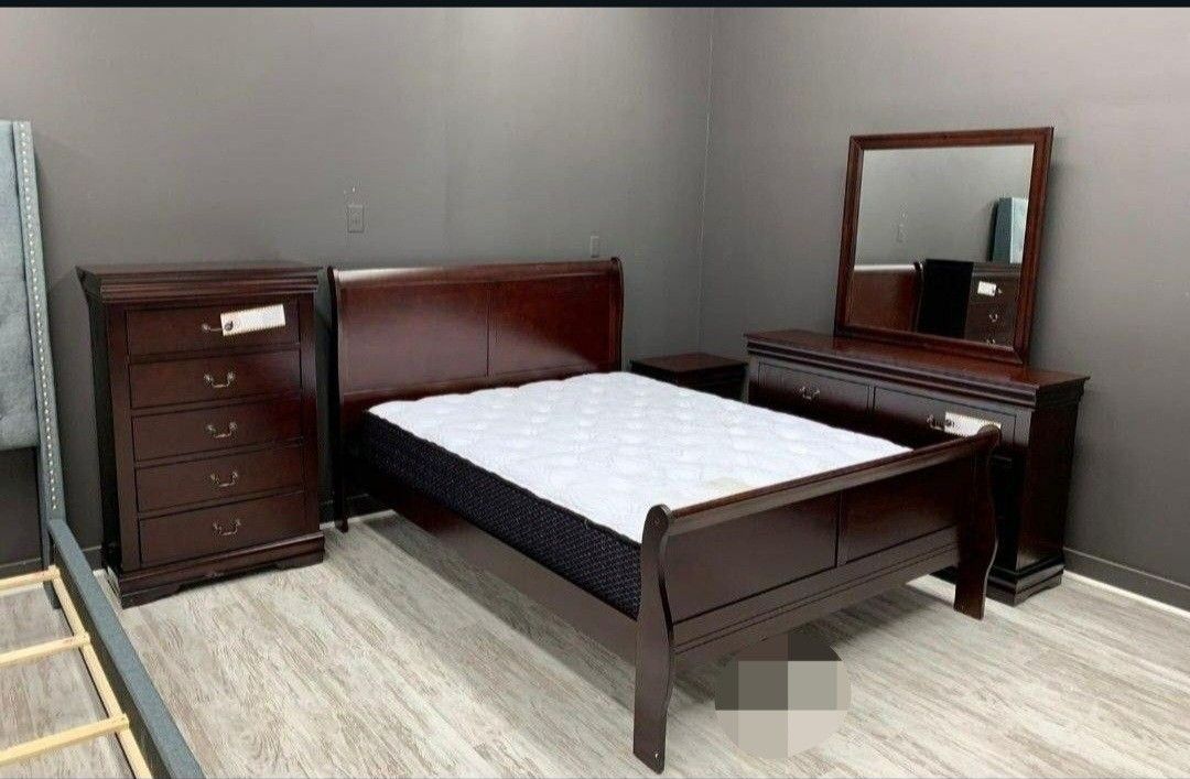 Ashley Alisdair Dark Brown Bedroom Set