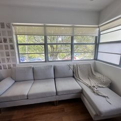 110 Inch Chaise Couch