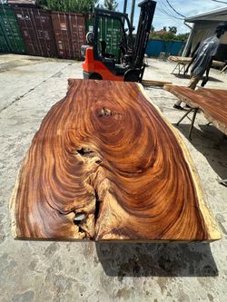 Live Edge Dining Table | Custom Monkey Pod Table | Please Read Description