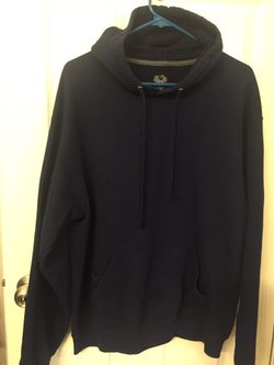 Men pullover sweatshirt with hood