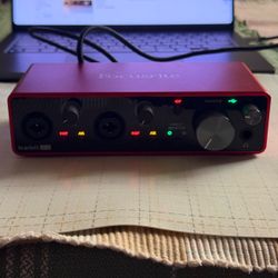 Scarlett 2i2 3rd Gen USB Audio Interface