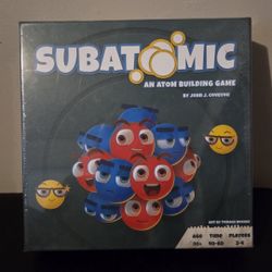 New Sealed- SUBATOMIC- AN ATOM BUILDING GAME