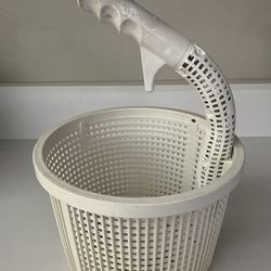 Pool Skimmer Basket w/Handle