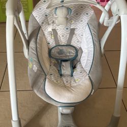 Ingenuity Portable Battery Baby Swing Set