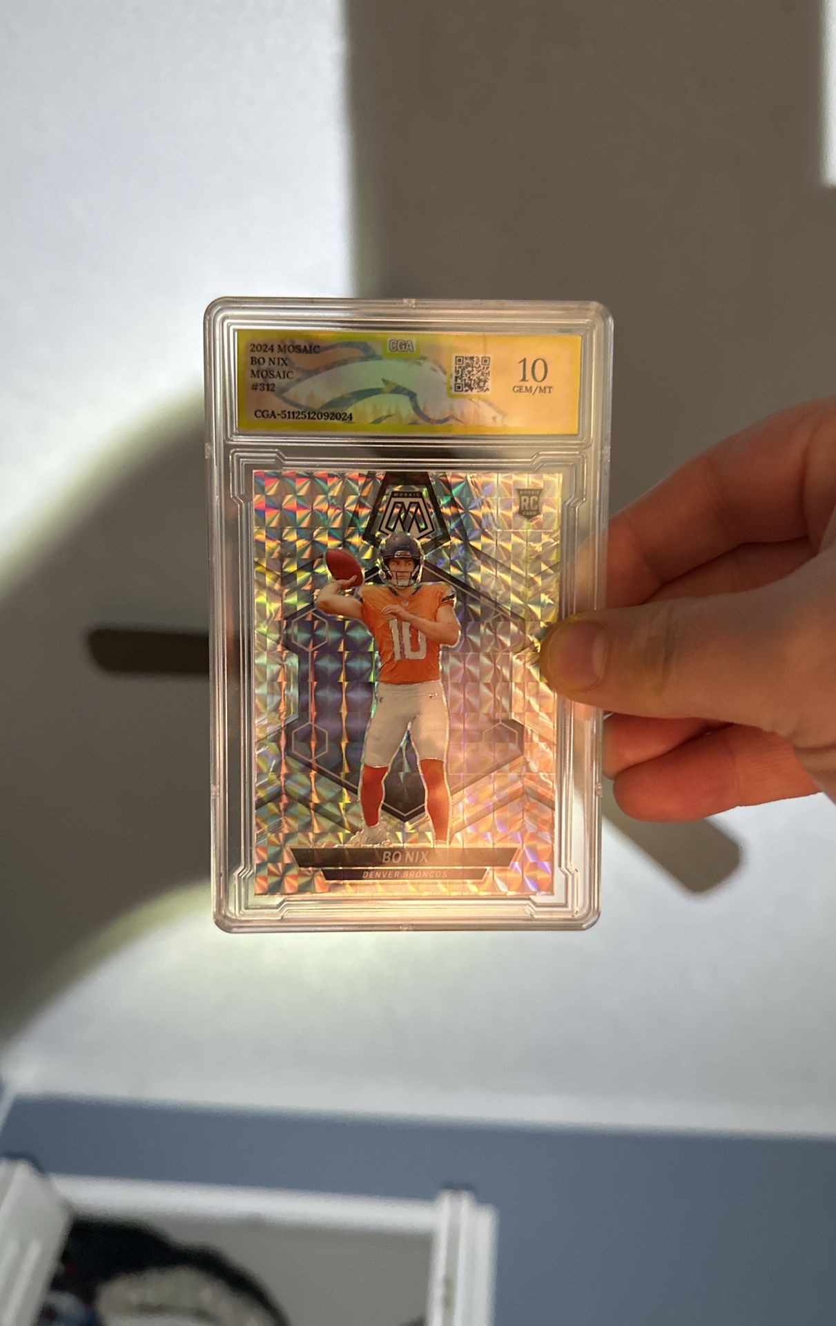 2024 Panini Mosaic Bo Nix #312